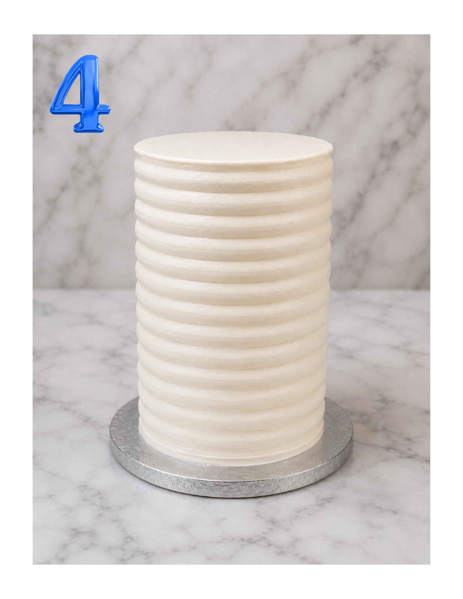 6 Inch White Cake image 5