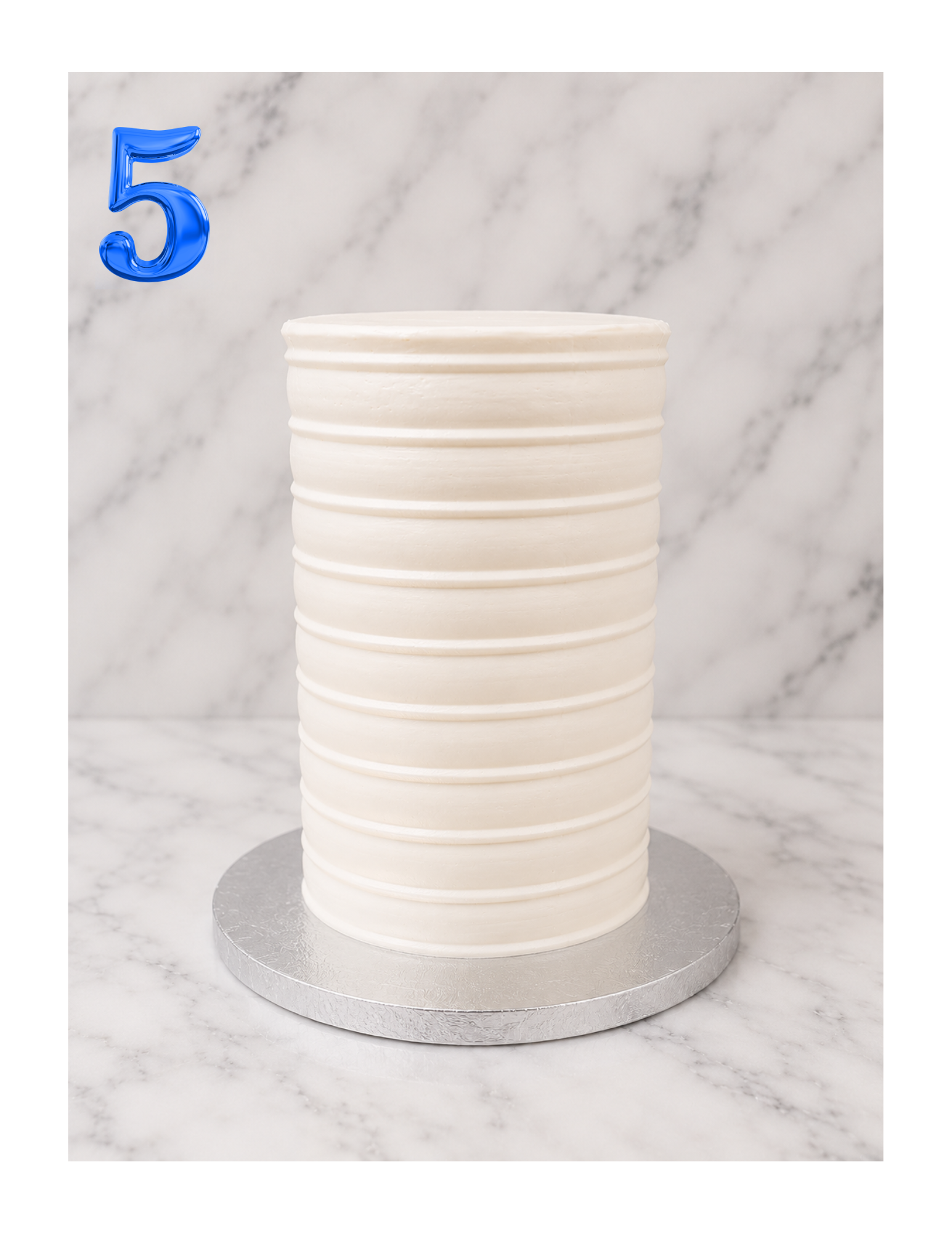 6 Inch White Cake image 6