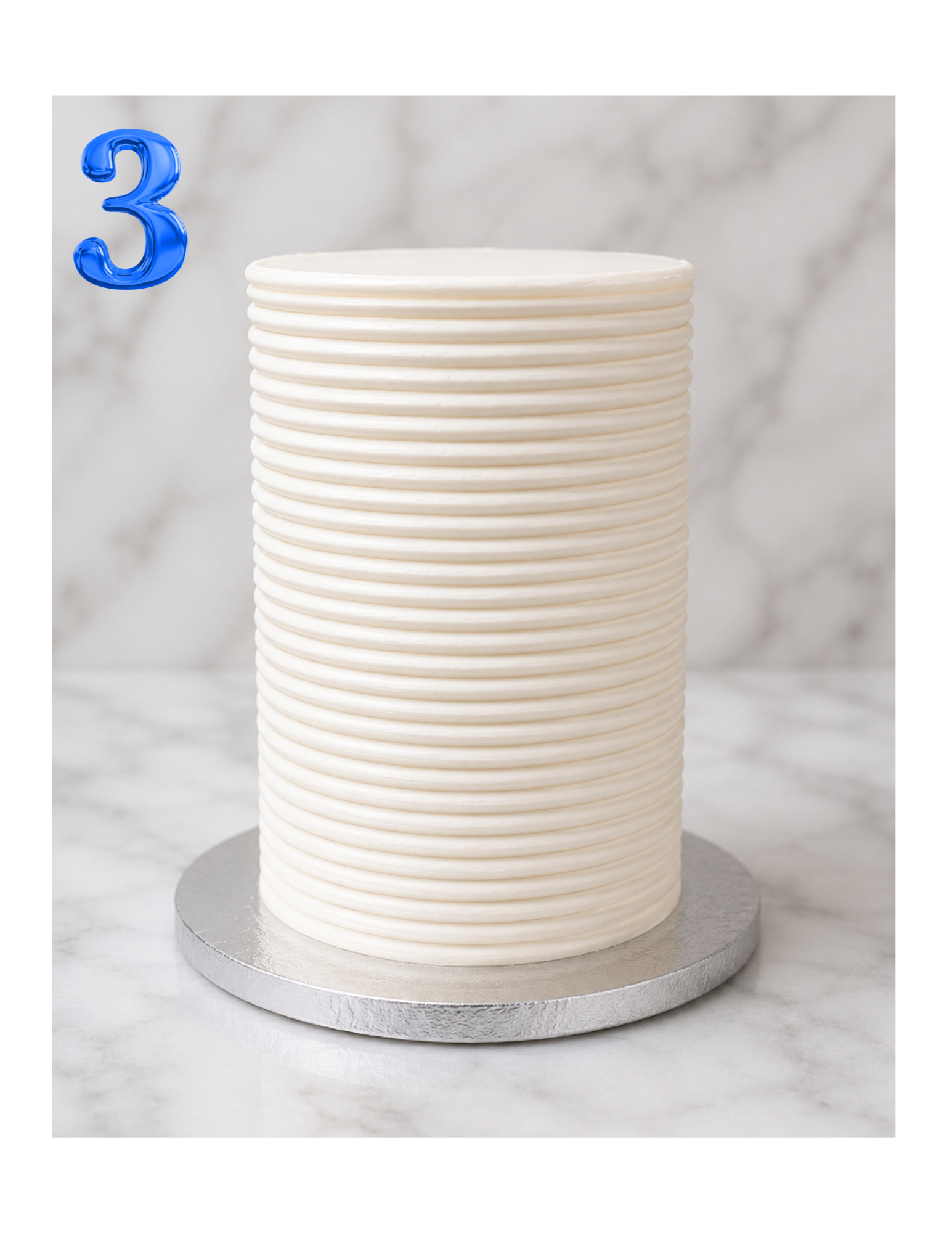 12 Inch White Cake image 4